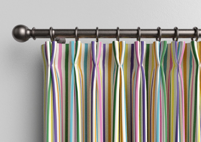 The British Stripe Co. Catherine, Notting Hill No.1 - Made to Measure Curtains - Image 10